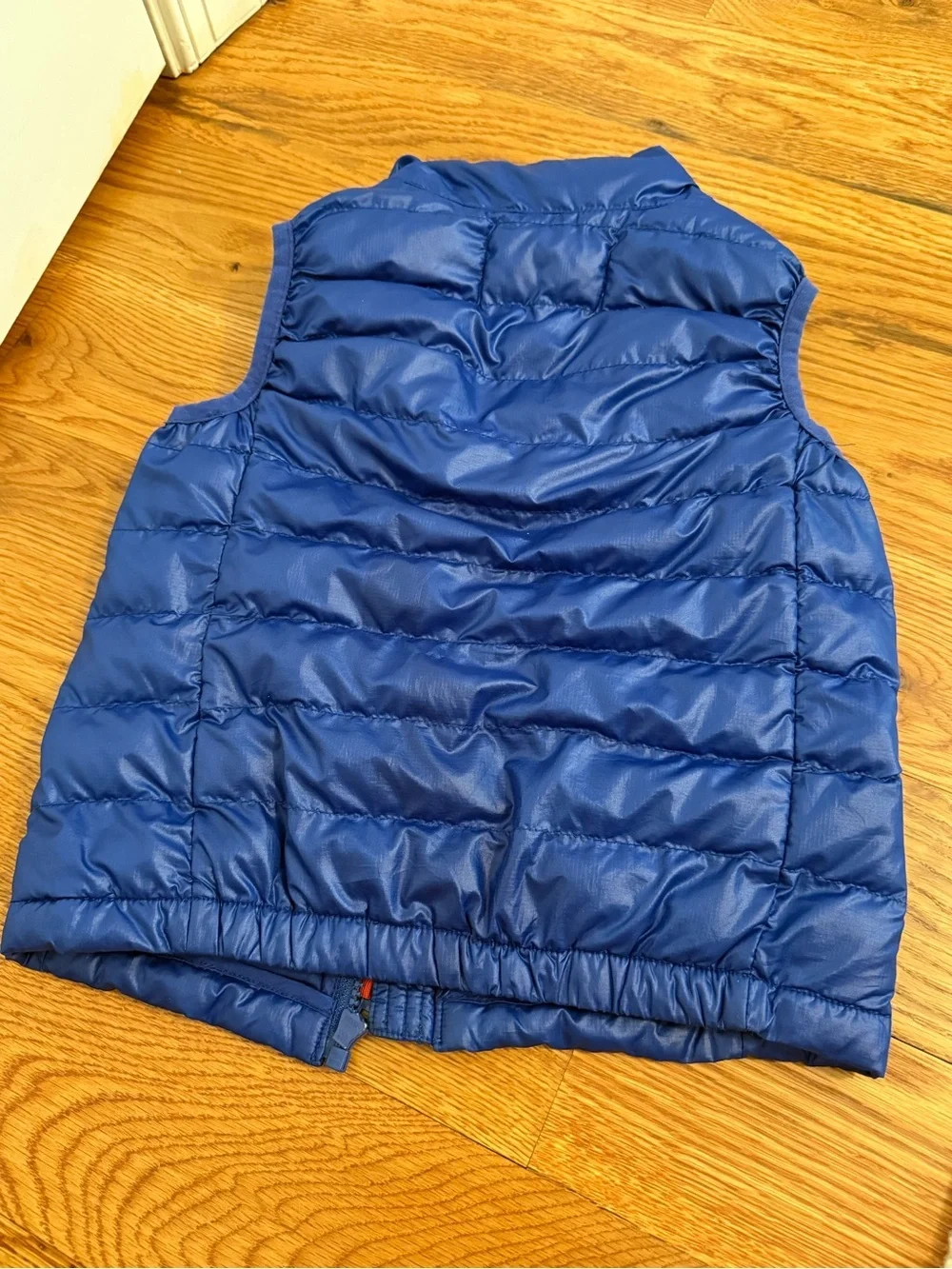 Primary Kids Lightweight Puffer Vest in Cobalt Blue Size 4-5 Years